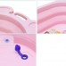 Bathtubs Freestanding Folding Tub Children Portable Insulation Children Plastic Spa Jacuzzi Family Bathroom (Color : Pink  Size : 824923cm) - B07H7KDB5W